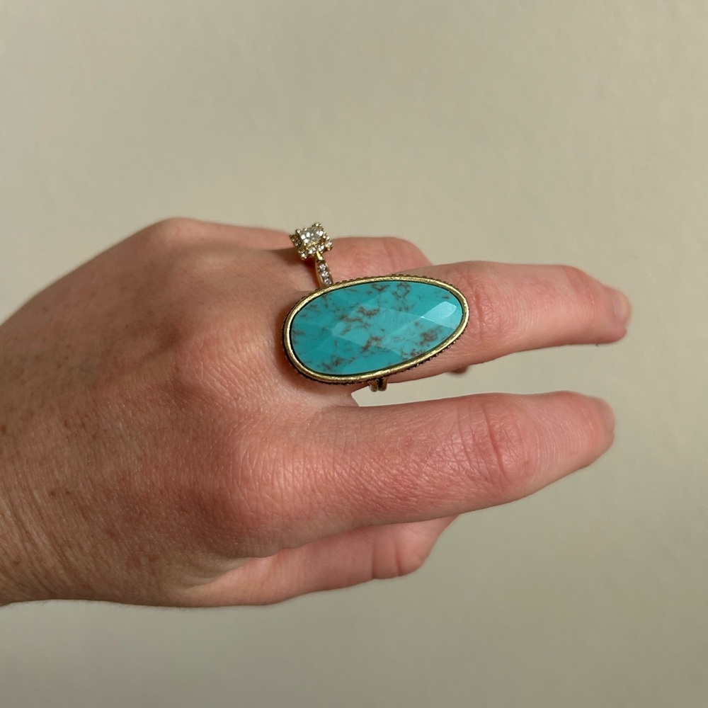 Lucky Brand turquoise ring